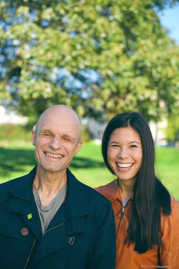 Lan Ngyen Berg og Harald Nissen. Foto: CF-Wesenberg