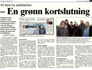 En grønn kortslutning